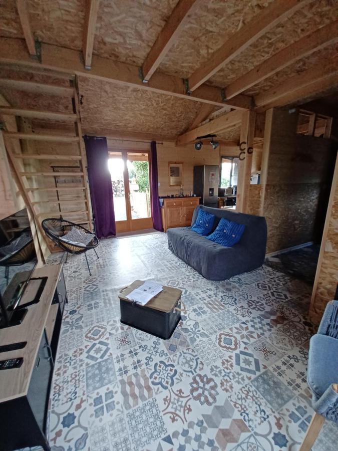 Chalet chaleureux avec parking garage motos, vélos La Chapelle-aux-Chasses Extérieur photo